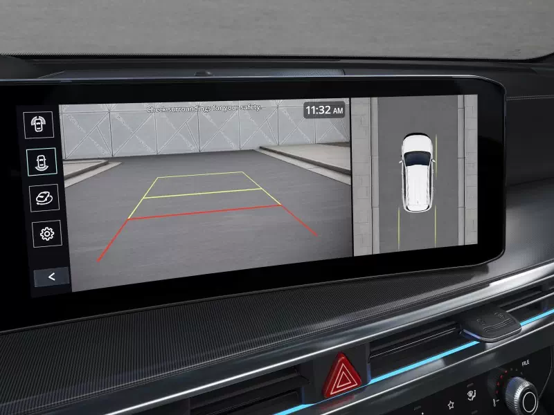 Camera 360 - Hiển thị điểm mù trên mà hình đa thông tin BVM